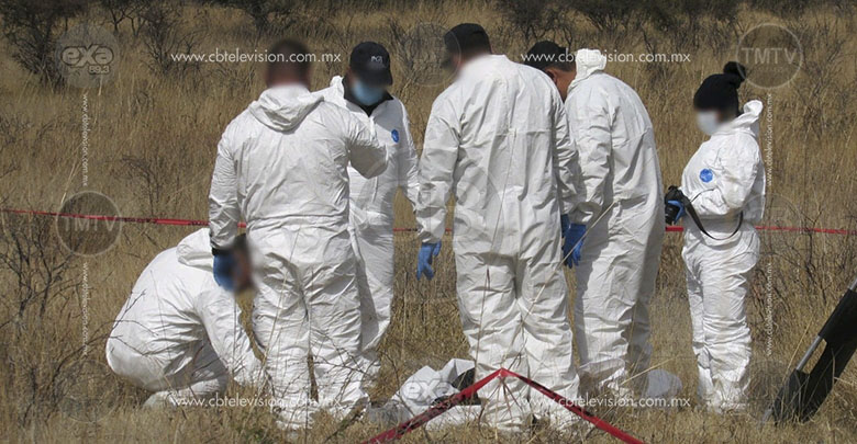 Localizan hombre quemado y muerto a balazos en Tarímbaro