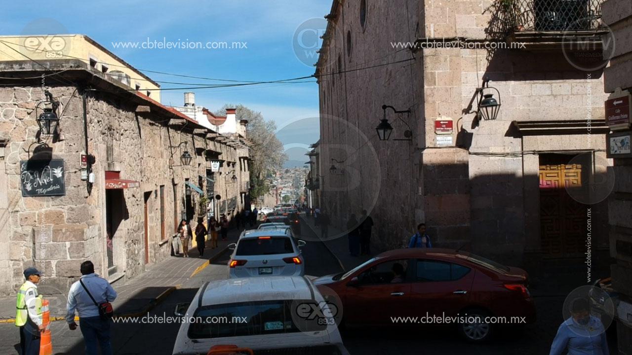 Cierra segunda semana de plantón con caos en centro de Morelia