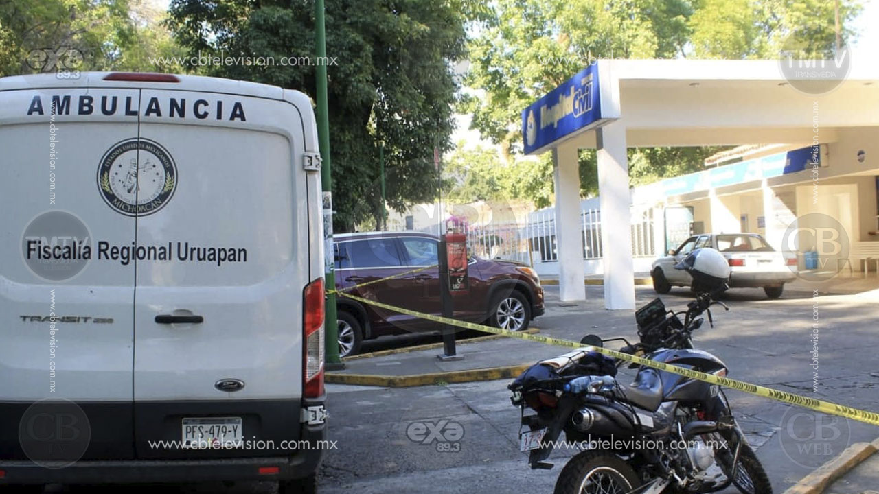 Asesinan a balazos a dos que viajaban a bordo de una camioneta en Uruapan