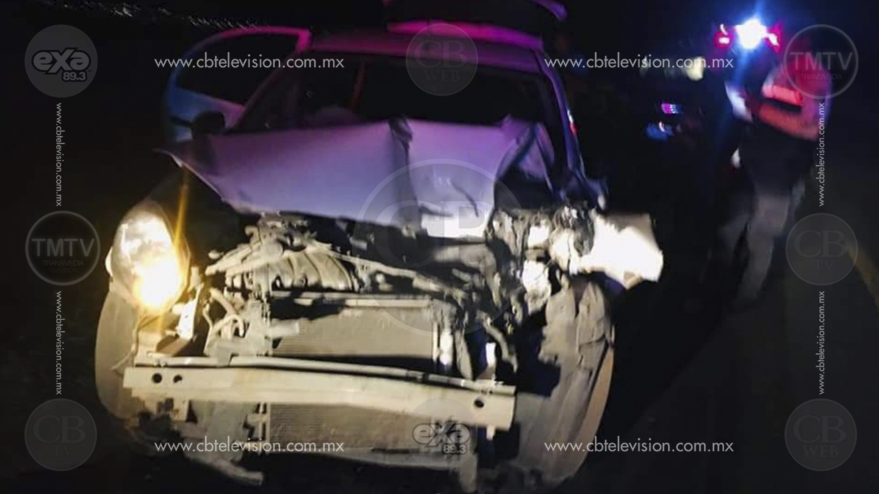 Se registra accidente vehicular en la carretera Morelia-Maravatío