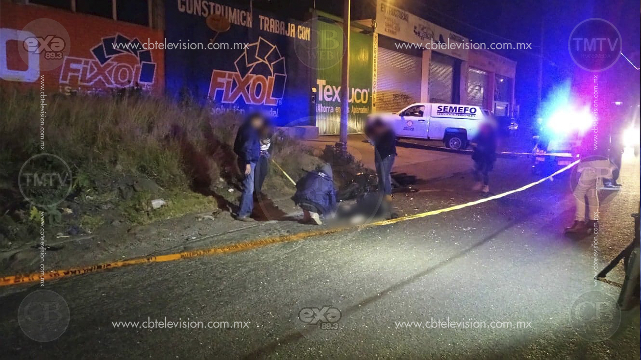 Muere motociclista en choque en Av. Madero Poniente, Morelia