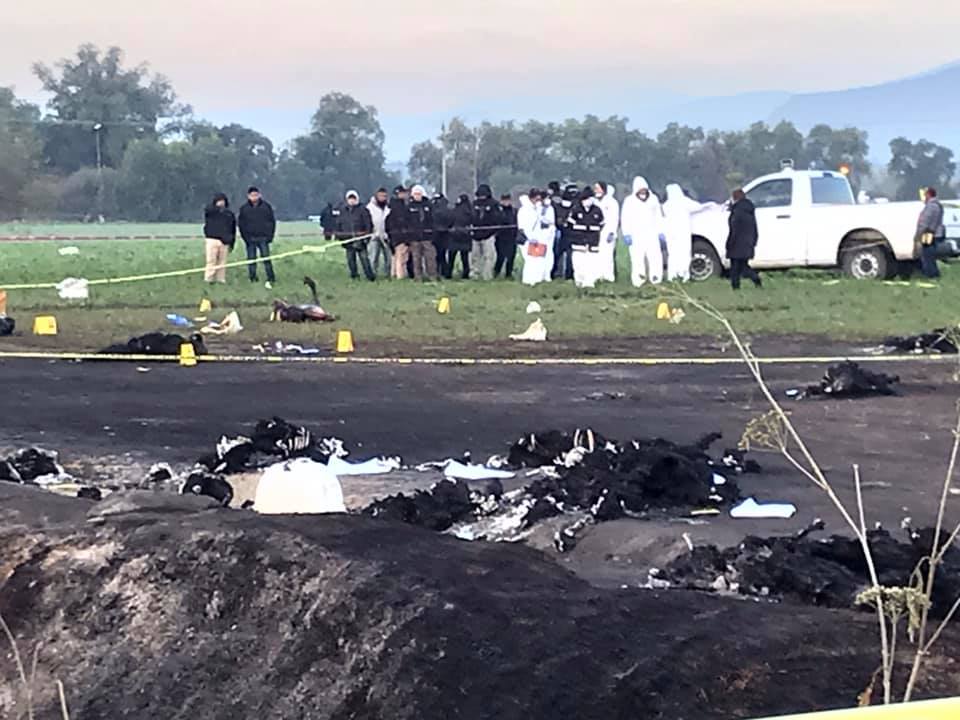 La vida por la gasolina, las trágicas fotos que dejó la explosión