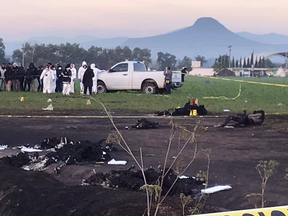 La vida por la gasolina, las trágicas fotos que dejó la explosión