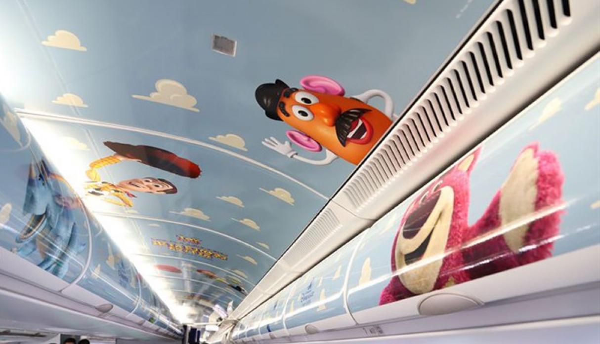 ¡Ahora podrás volar en un avión temático de Toy Story!