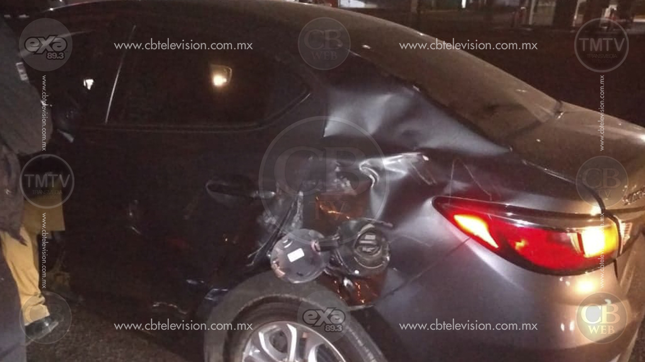 Motociclista resultó lesionado en choque en la Morelia-Charo