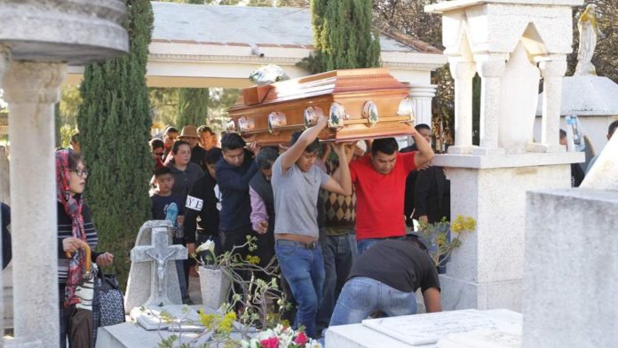 Tlahuelilpan quedó como un poblado de viudas y huérfanos