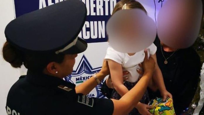 Rescatan a niña española secuestrada en Tulum