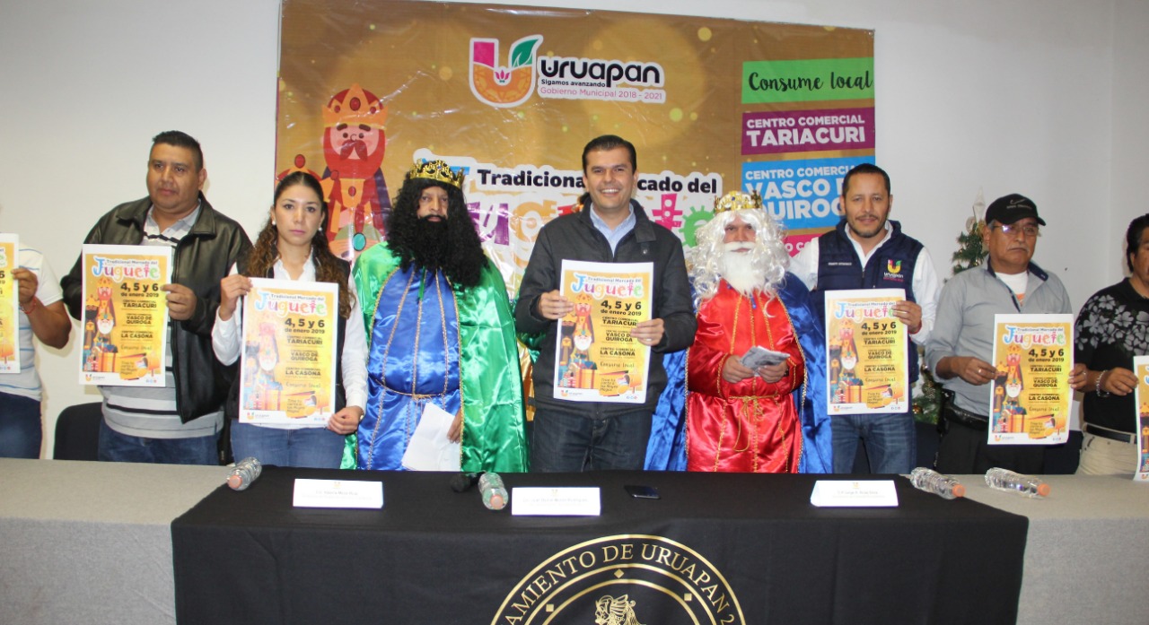 Invitan Reyes Magos al tradicional Tianguis del Juguete
