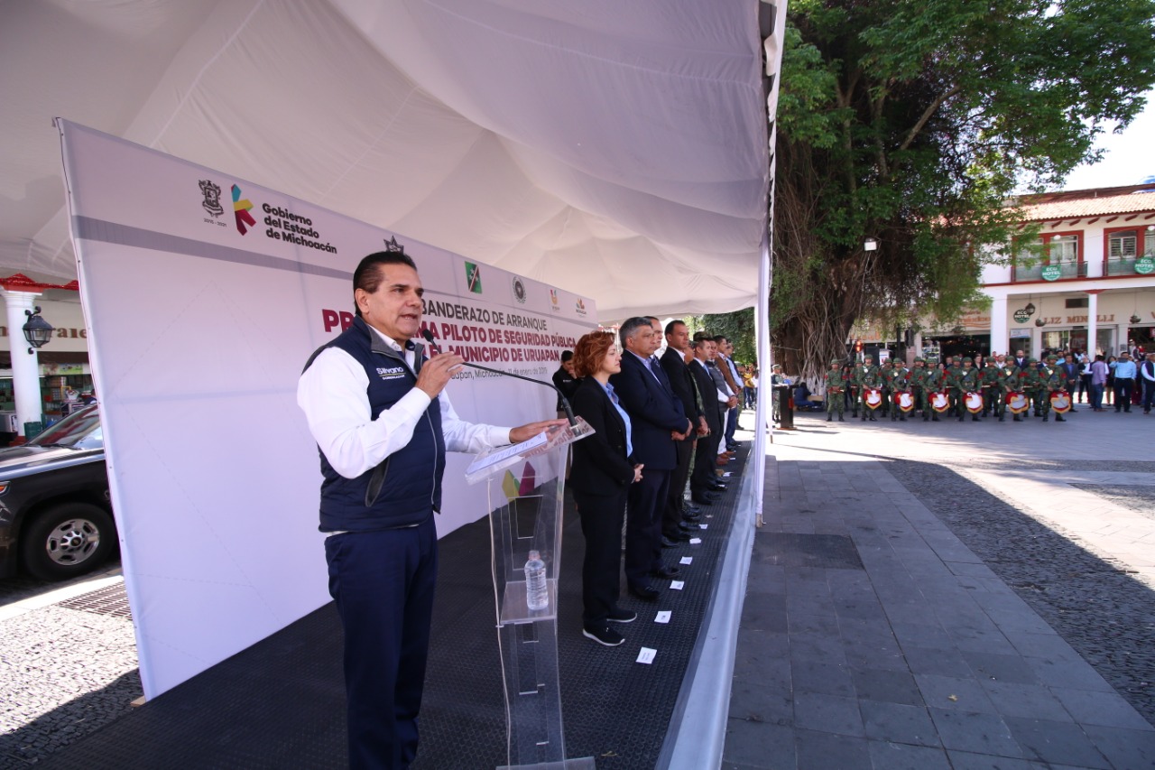 Arrancó programa “Construcción de Paz en Uruapan”