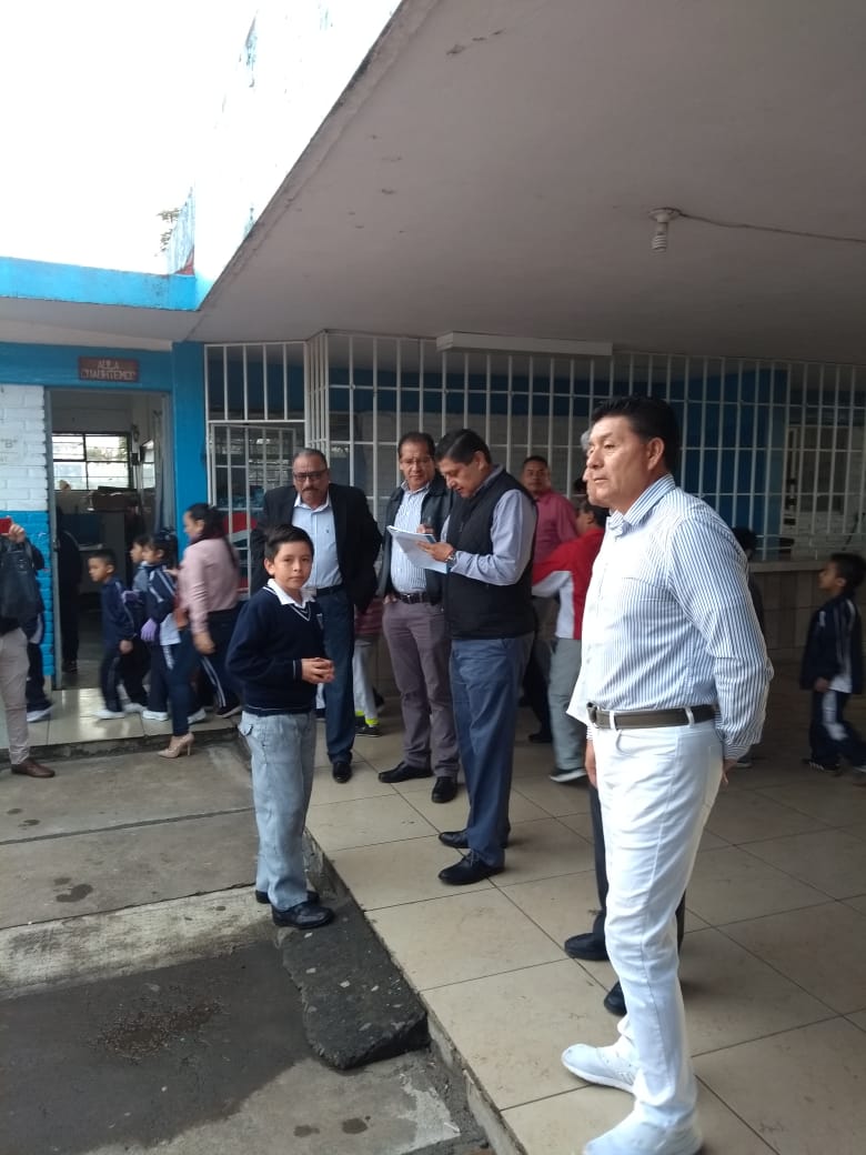 Ignacio Campos Equihua está satisfecho con los resultados del proyecto “Patios con intención pedagógica”