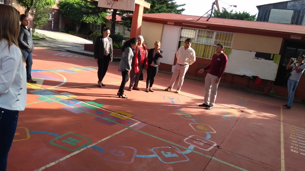 Ignacio Campos Equihua está satisfecho con los resultados del proyecto “Patios con intención pedagógica”