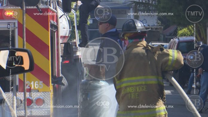 Lo arrestan por intentar hacer estallar cilindros de gas LP en Apatzingán