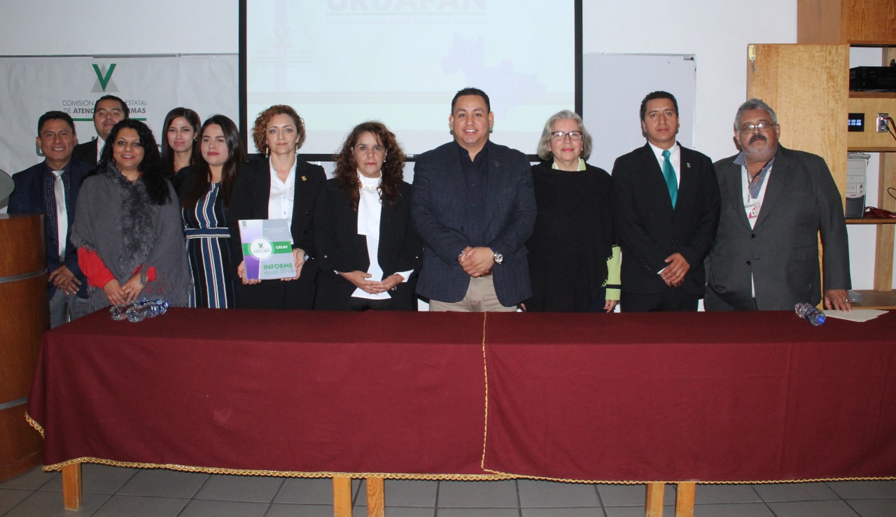 Reconoce Víctor Manríquez labor de la Comisión Ejecutiva Estatal de Atención a Víctimas, unidad Uruapan