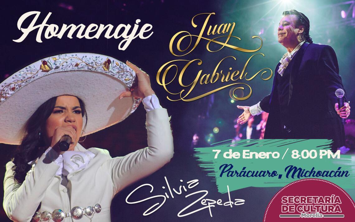 Invita Secretaría de Cultura de Morelia al homenaje de Juan Gabriel en Parácuaro Invita Secretaría de Cultura de Morelia al homenaje de Juan Gabriel en Parácuaro