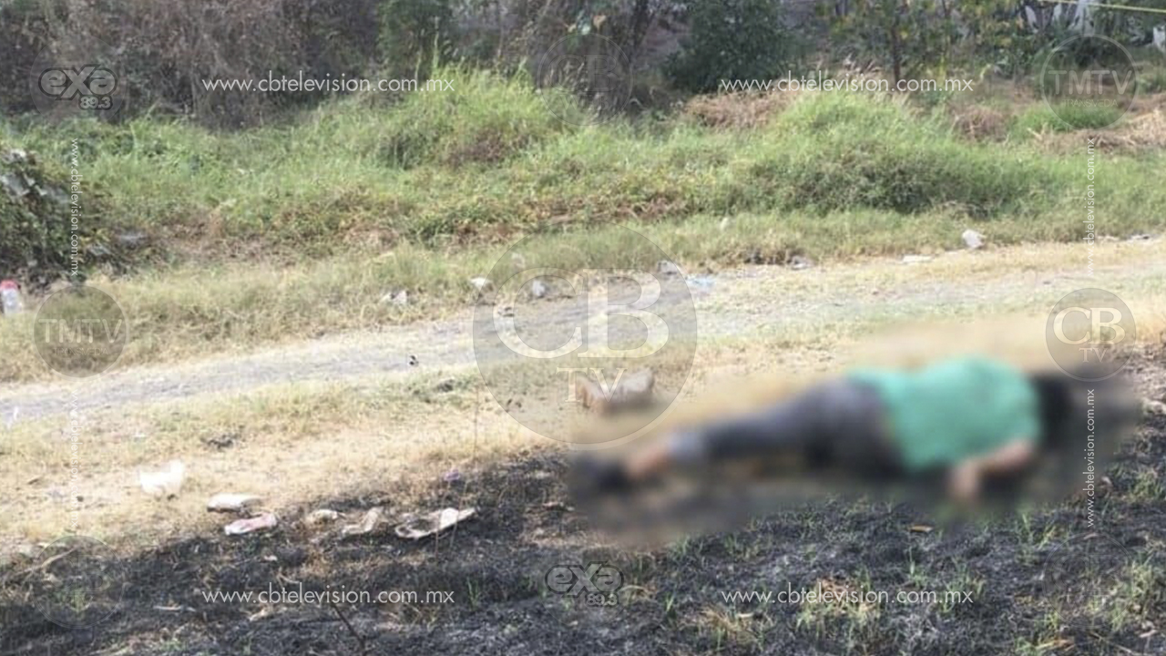 Localizan cadáver baleado en calles de Apatzingán Localizan cadáver baleado en calles de Apatzingán