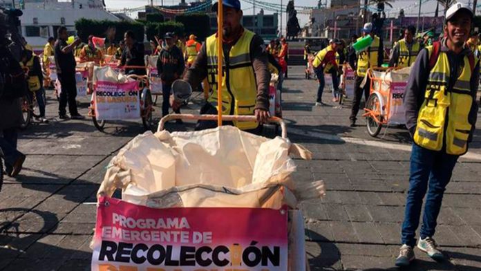 Ante la falta de combustible, Nezahualcóyotl recogerá basura en triciclos
