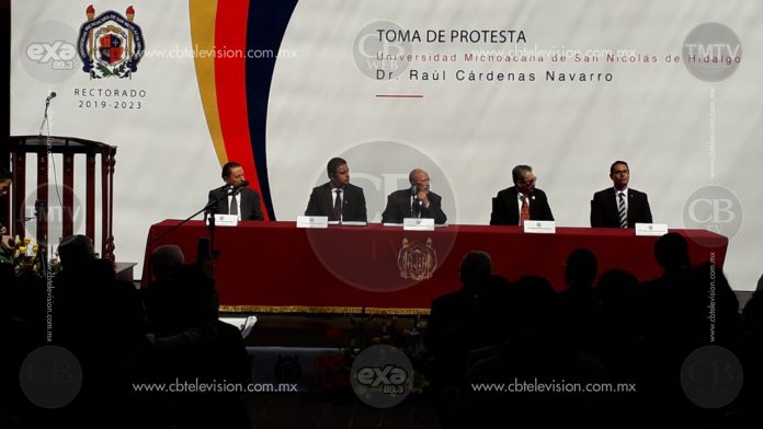 Raúl Cárdenas, nuevo rector de la UMSNH