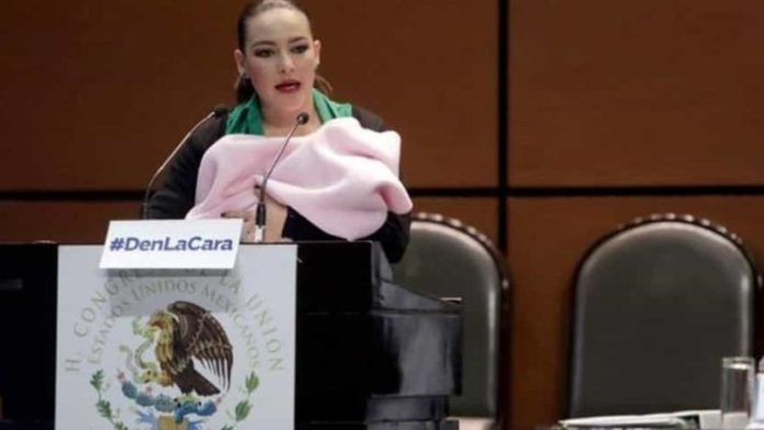 Diputada que recibió burlas por subir con su bebé a tribuna vuelve con él al trabajo