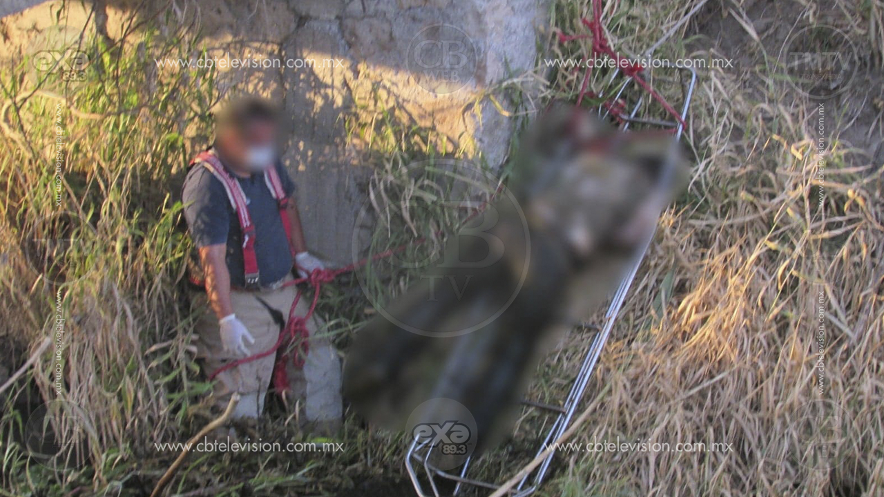 Encuentran un muerto en canal de riego de Tarimbaro