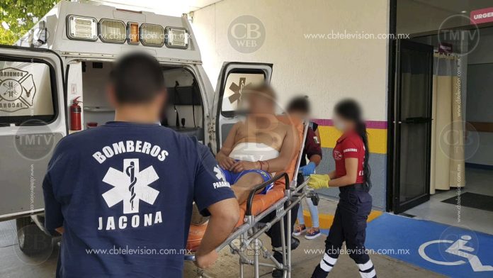Joven a bordo de una bicicleta resulta herido al ser baleado en Jacona