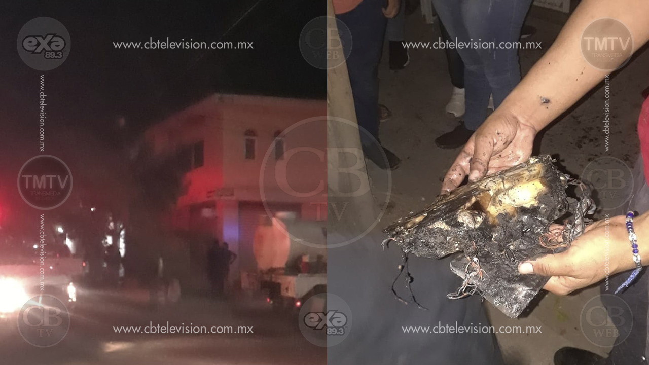 Se incendia domicilio deshabitado en centro de Apatzingán