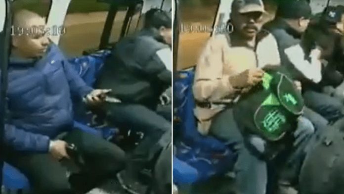 Video: “Váyanse con cuidado”, dice hombre después de asaltar combi