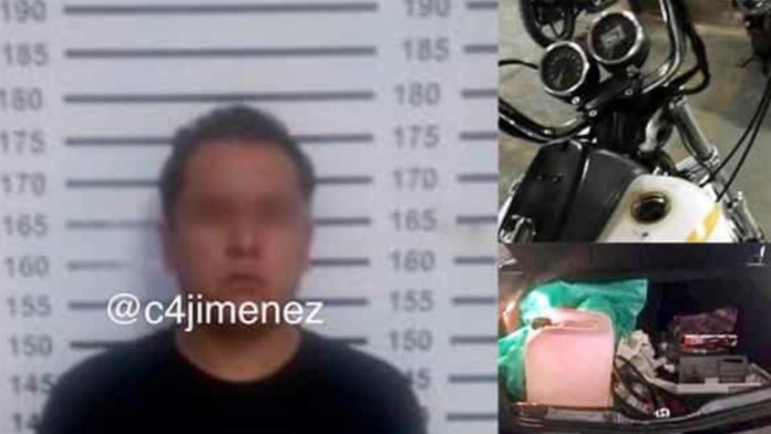 Detienen a elemento administrativo por “ordeñar” vehículos que hacían fila para cargar gasolina