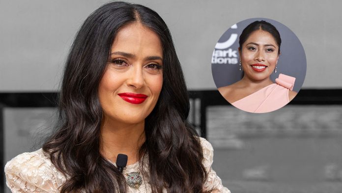 Salma Hayek felicita a Yalitza Aparicio y le dice “Ojalá tú sí te lo lleves”