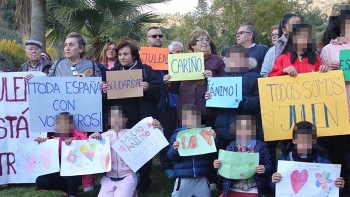 Sepultarán al pequeño Julen al lado de su hermano
