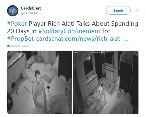 Permanece encerrado casi un mes en un baño oscuro para ganar una apuesta