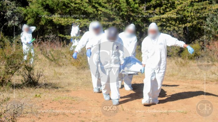 Encuentran a hombre baleado y en avanzado estado de descomposición en Tzitzio