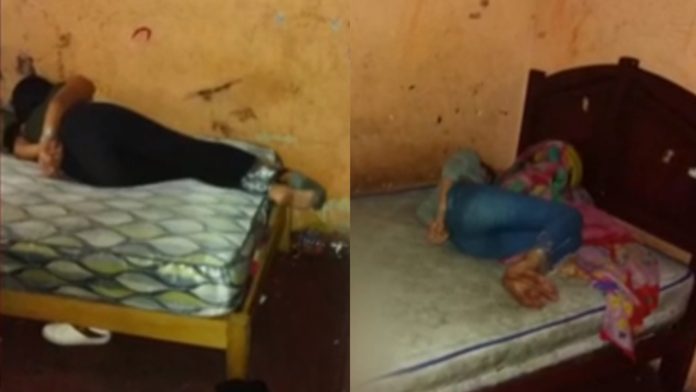 Madre llega a su casa y encuentra a sus hijas atadas de pies y manos