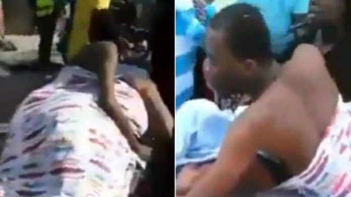 Pareja confunde pegamento con lubricante