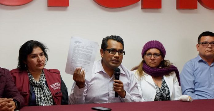 En puerta, definición de dirigencia estatal de Morena