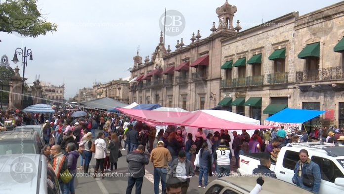 Prevalecerá plantón de CNTE en Centro Histórico