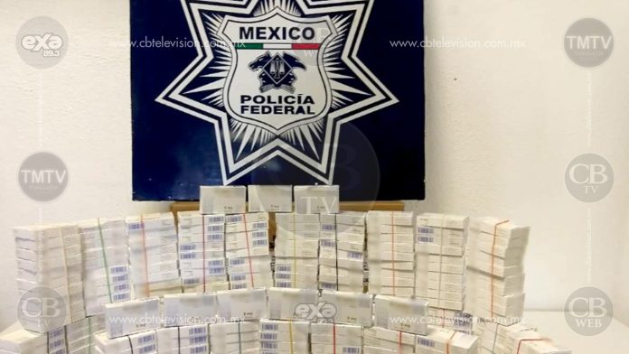 Policía Federal asegura medicamento controlado en la TAM