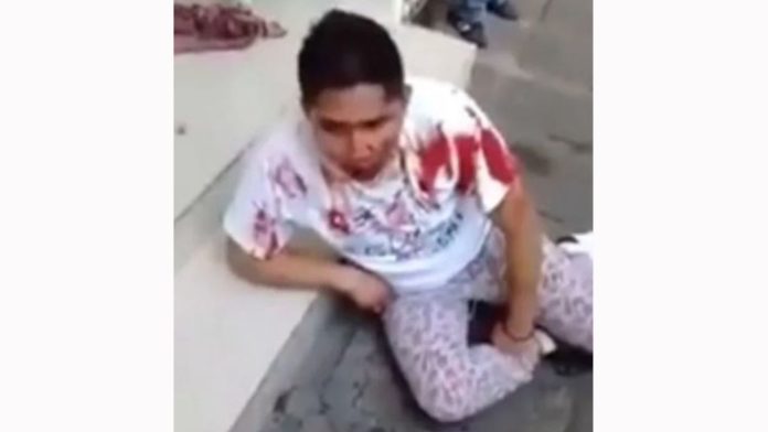 Video: Asalta a niña de 10 años y pobladores le dan golpiza