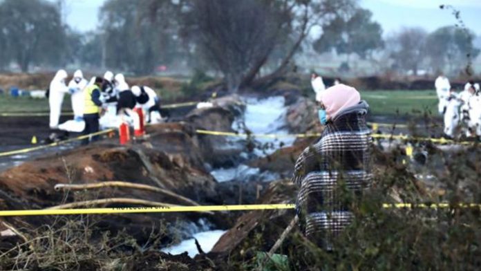Crece a 95 el número de muertos por la explosión de Hidalgo