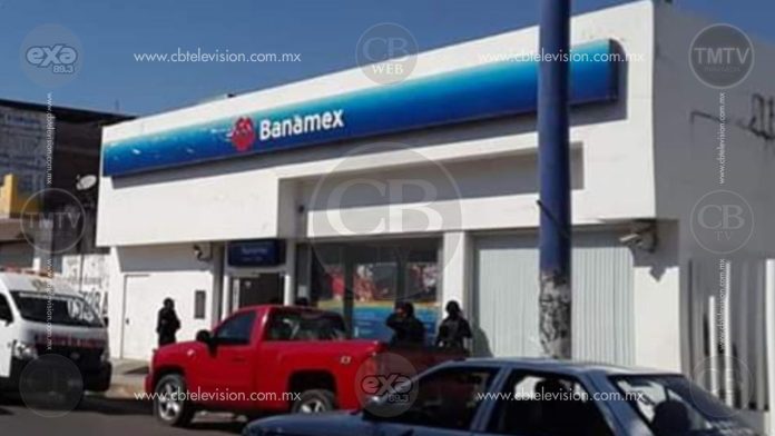 En intento de robar banco, ladrón huye por temor a ser capturado