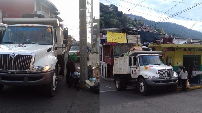 Incrementan turnos en recolección de basura en Uruapan