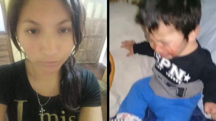 Por venganza mujer golpea a su hijo y le manda video a su expareja