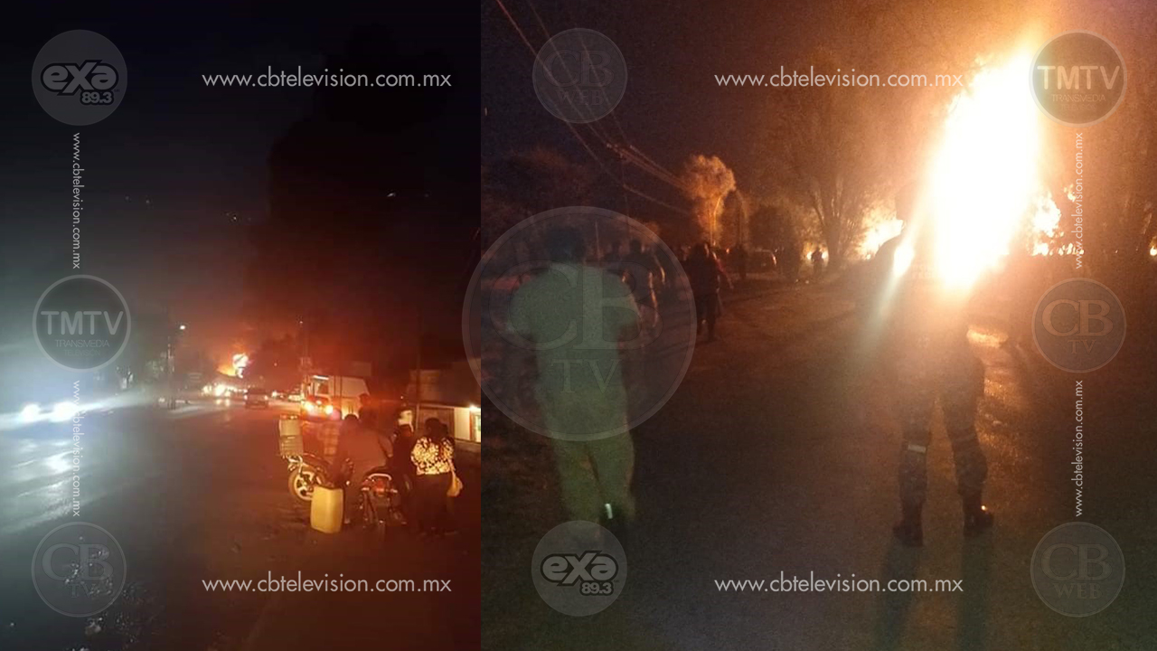 Video: Explota ducto de Pemex en Hidalgo; temen decenas de muertos y heridos
