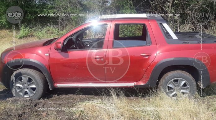 Policía Michoacán recupera camioneta robada a diputado de Morena