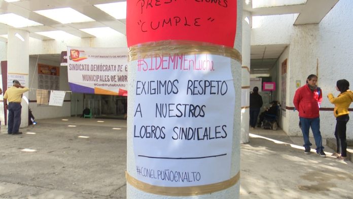 Avanza SIDEMM en protestas por justicia laboral