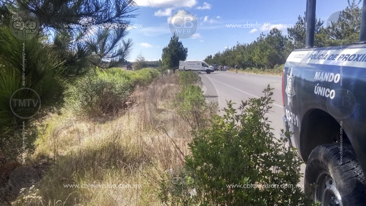Encuentran dos cadáveres baleados y con letreros en Uruapan