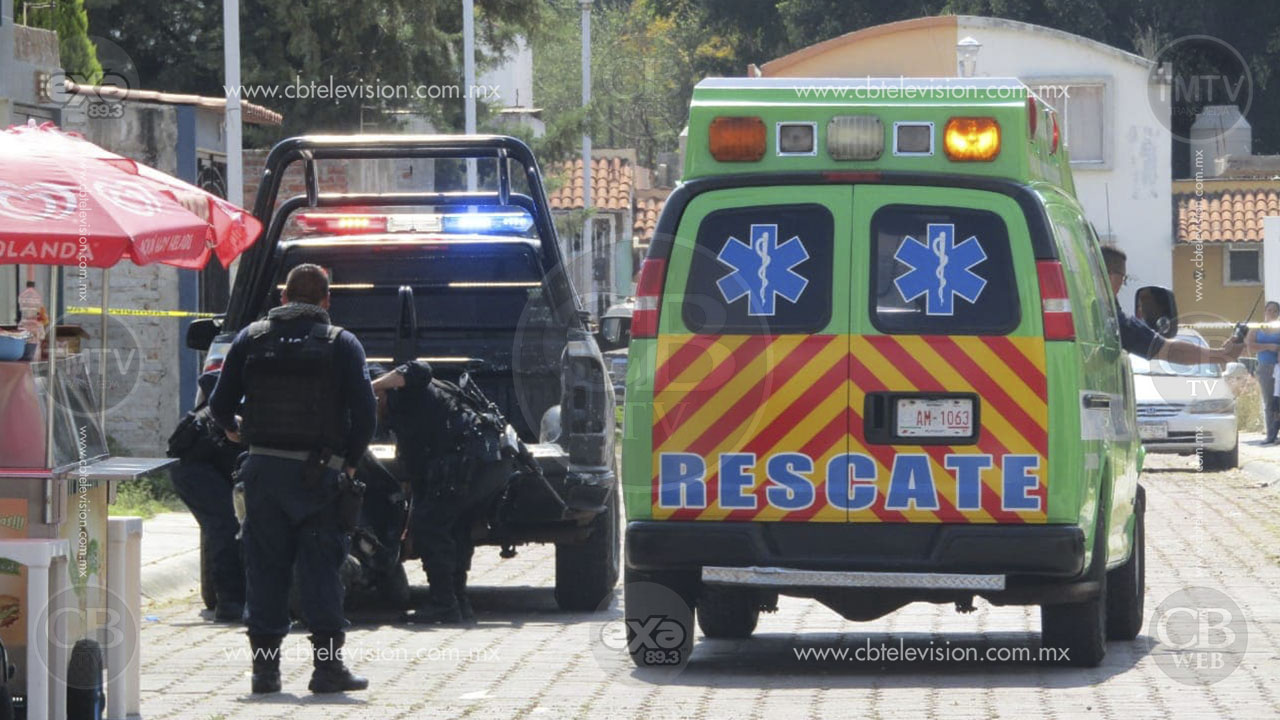 Motociclista queda herido tras ser baleado en calles de Zamora