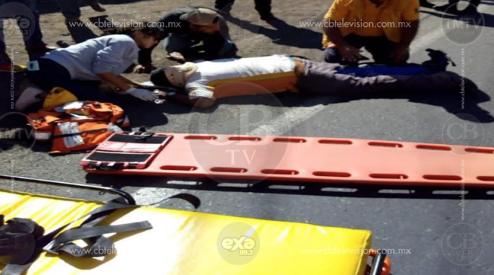 Vehículo desconocido arrolla a hombre en Zamora