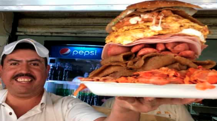Tortería te paga 2500 pesos si logras acabarte una ‘cubana’