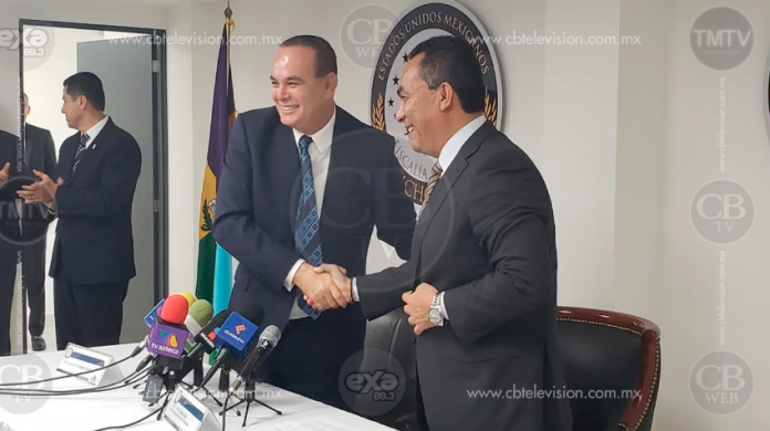 Adrián López toma posesión de la Fiscalía General de Michoacán