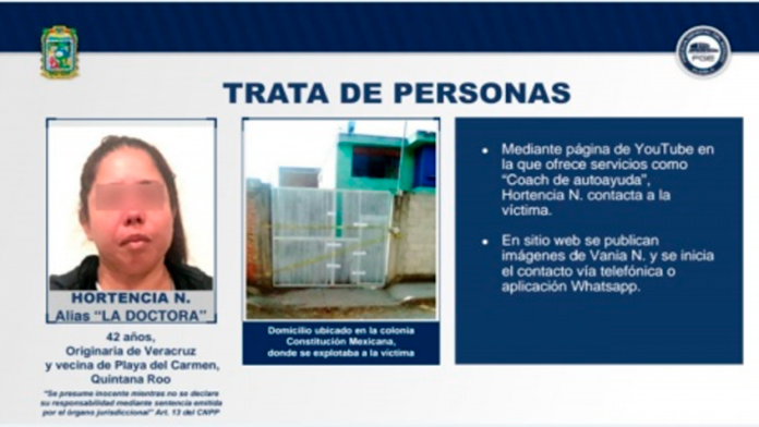 Cae por el delito de trata de personas; se promovía como coach de autoayuda en YouTube